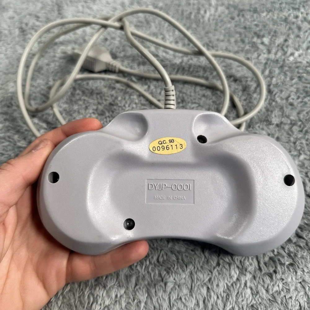 DYNAPOINT GAME STAR NES CONTROLLER PC VINTAGE 1993 Tested Working Retro Video